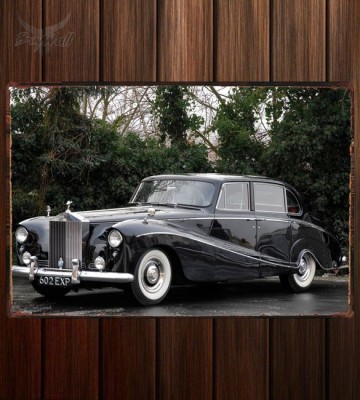 Металлическая табличка Rolls-Royce Silver Cloud Saloon (I)